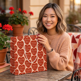 Zoete Kus Grote Cadeaubag Groot Cadeauzakje
