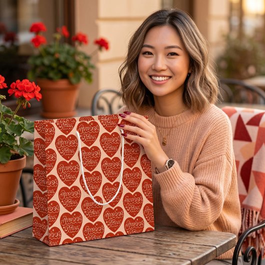 Zoete Kus Grote Cadeaubag Groot Cadeauzakje
