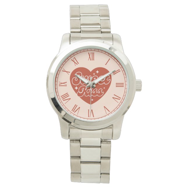 Zoete Kus Horloge (Voorkant)