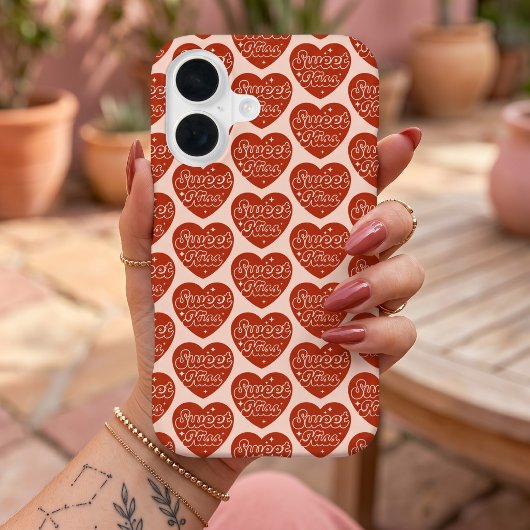Zoete Kus iPhone 16 Hoesje