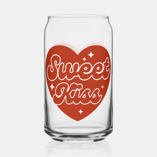 Zoete Kus Kan Glas (Voorkant)