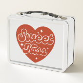 Zoete Kus Metal Lunch Box (Achterkant)