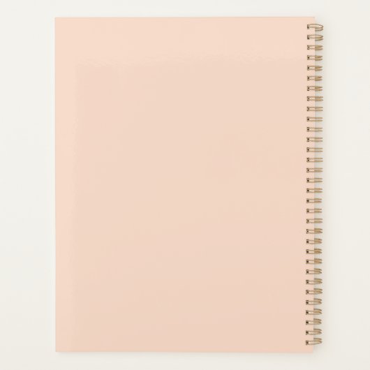 Zoete Kus Planner (Achterkant)