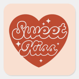 Zoete Kus Sticker
