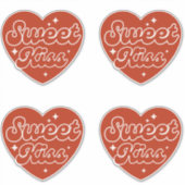 Zoete Kus Sticker (Voorkant)