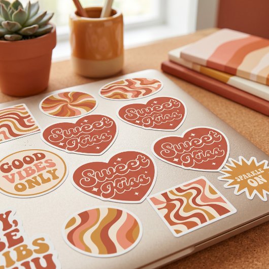 Zoete Kus Sticker