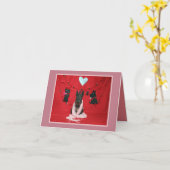 Zoete Kusjes Kaart (Gele Bloem)