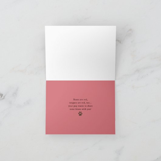 Zoete Kusjes Kaart (Binnen)