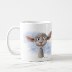 Zoete lam Cartoon Koffiemok