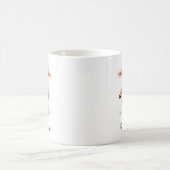 Zoete Lam in Kerstmuts Met Naam Mok (Center)