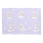 Zoete lamp op cloud kussensloop (Voorkant)