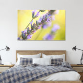 Zoete lavendel canvas afdruk (Insitu (Slaapkamer))