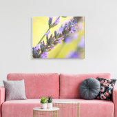Zoete lavendel canvas afdruk (Insitu (Woonkamer))