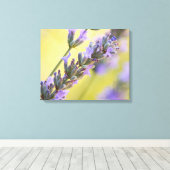 Zoete lavendel canvas afdruk (Insitu (Houten vloer))