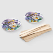 Zoete Lavendel Kabouter Handwaaier (Niet-gemonteerd)