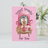 Zoete Leckernijen Voor Jou - Valentijnskaart van d Bedankkaart (Staand voorkant)