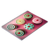 zoete lekkernijen cupcakes II Notitieboek (Linkerzijde)