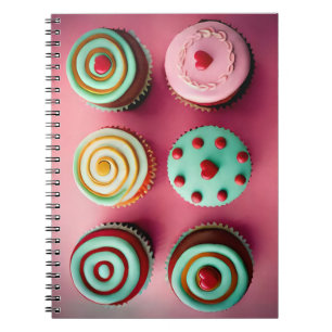 zoete lekkernijen cupcakes II Notitieboek