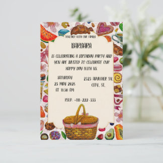 Zoete lekkernijen Mooie gebakjes Save The Date