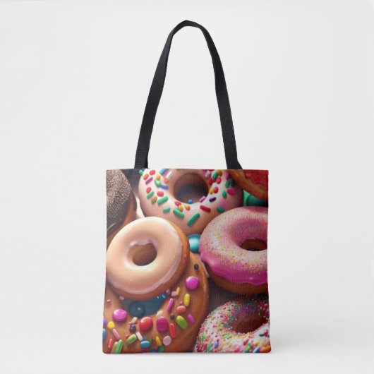 Zoete lekkernijen: tote bag (Voorkant)