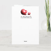 Zoete Lemur Pijl van de Liefde - handgetekend Kaart (Achterkant)