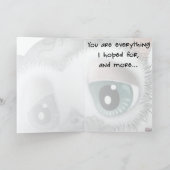 Zoete Lemur Pijl van de Liefde - handgetekend Kaart (Binnen)