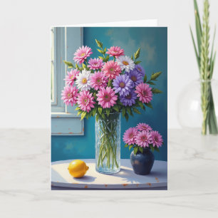 Zoete Lichtgevende Bloemen Kaart