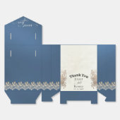 Zoete Liefde - Blauw Bedankdoosjes (Ongevouwen)