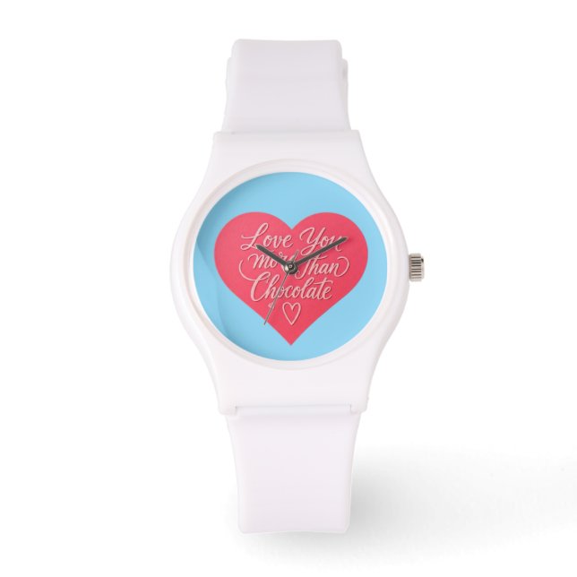 "Zoete Liefde:  Horloge (Voorkant)