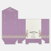 Zoete Liefde - Lavendel Bedankdoosjes (Ongevouwen)