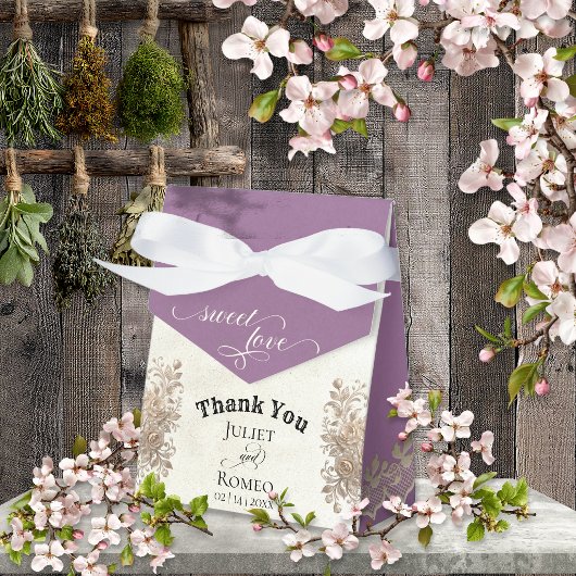 Zoete Liefde - Lavendel Bedankdoosjes