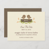 Zoete Liefde Sla de Datum Op Aankondiging (Voorkant / Achterkant)