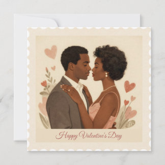 Zoete Liefde – Vintage Valentijnsdag Kaart