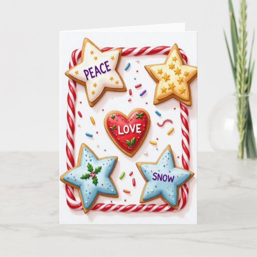 Zoete Liefde Vredeskaart Kaart (Voorkant)