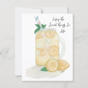 Zoete Limonade Briefkaart