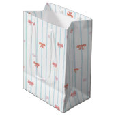 Zoete Lint Streep Cadeautas (Voorkant Gekanteld)