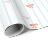 Zoete lint streep inpakpapier (Rol Hoek)