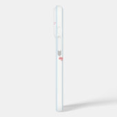 Zoete lint streep iPhone hoesje (Achterkant / Links)