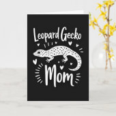 Zoete Luipaardgekko Moeder Kaart (Gele Bloem)