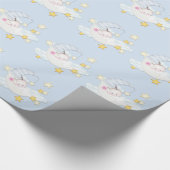 Zoete Maan Baby Shower Cadeaupapier (Hoek)