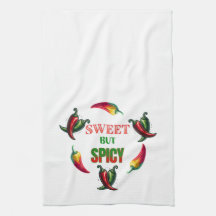 Zoete maar pittige, hete pepers