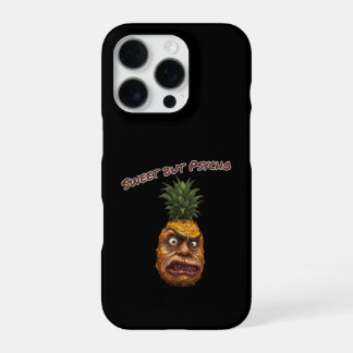 Zoete maar Psycho Ananas iPhone 16 Pro Hoesje
