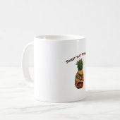 Zoete maar Psycho Ananas Koffiemok (Voorkant links)