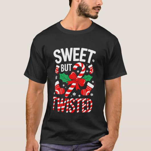 Zoete Maar Verdraaide T-shirt Mannen Vrouwen Kinde (Voorkant)