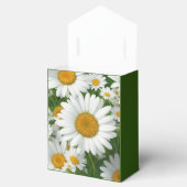 Zoete madeliefjes patroon bedankdoosjes (Geopend)