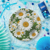 Zoete madeliefjes patroon papieren bordje (Feest)