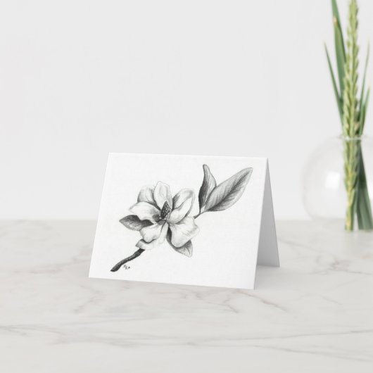 Zoete Magnolia Kaart (Voorkant)
