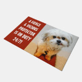 Zoete Malshi Rode deurmat (Schuin)