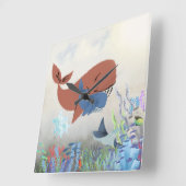Zoete Mama & Baby Walvis Kinderkamer Klok (Hoek)