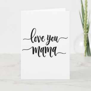 Zoete Mama Scriptkaart Kaart